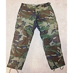 USMC Tropical Poplin Camouflage Combat Trousers Cargo Pockets